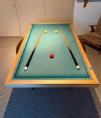 Tafelbiljart 175x95 met keus, ballen en krijt, Sport en Fitness, Biljarten en Poolen, Ophalen, Gebruikt, Biljarttafel