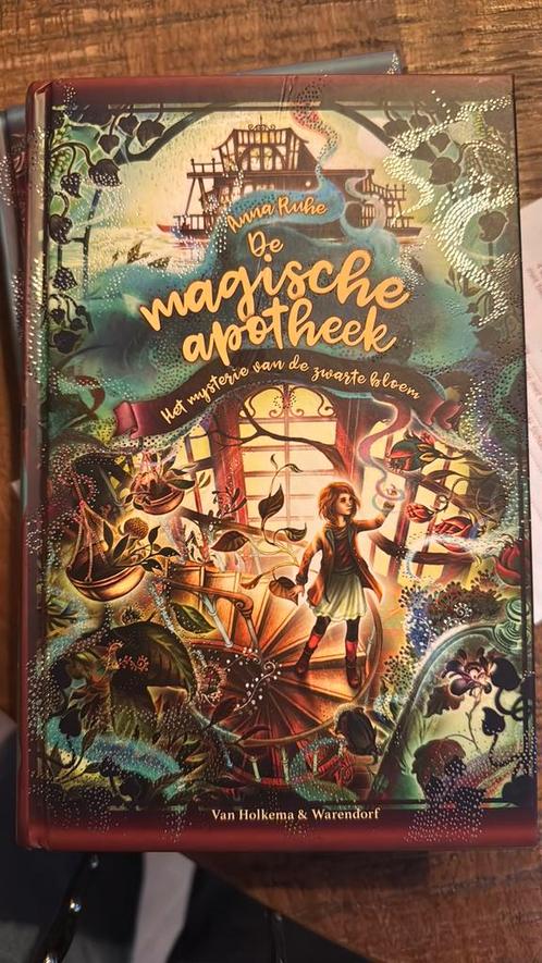 Anna Ruhe - Het mysterie van de zwarte bloem, Boeken, Kinderboeken | Jeugd | 10 tot 12 jaar, Zo goed als nieuw, Ophalen of Verzenden