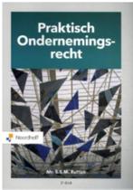 Praktisch ondernemingsrecht, Boeken, Zo goed als nieuw, Noordhoff Uitgevers, Alpha, HBO
