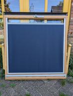 Velux verduisterend rolgordijn 114x118, Ophalen, Gebruikt, 100 tot 150 cm, Blauw