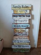 Decoratief Wandbord met Spreuken, Ophalen, Nieuw