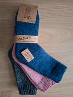 3 Paar Dikke Alpaca Wollen Sokken Maat 36-41., Sokken en Kniesokken, Overige kleuren, Nieuw, Overige maten