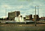 Rotterdam, Fontein Hofplein - gelopen, Ophalen of Verzenden, 1920 tot 1940, Gelopen, Noord-Brabant