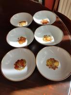 Arzberg vruchtenschaaltjes 6 stuks doorsnede 13 cm, Antiek en Kunst, Ophalen of Verzenden