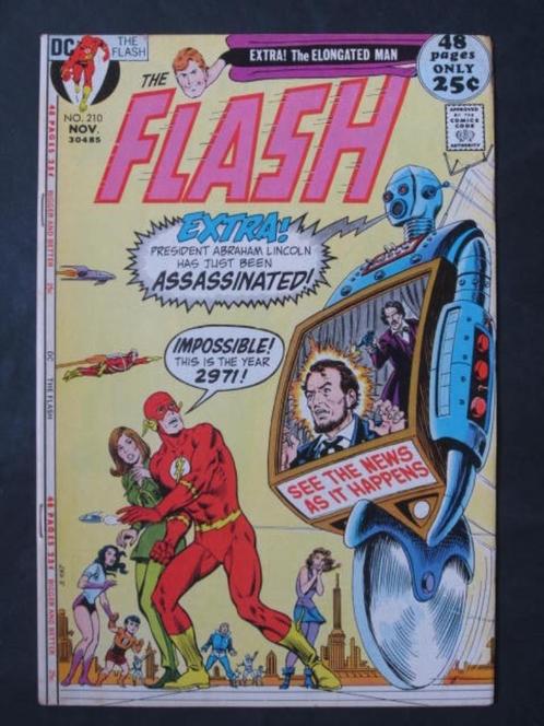 Flash (1959 serie) #210 DC 1971 (48 pages), Boeken, Strips | Comics, Eén comic, Amerika, Verzenden