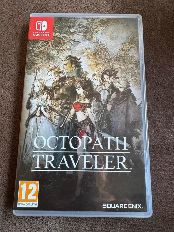 Octopath Traveler - Nintendo Switch, Spelcomputers en Games, Games | Nintendo Switch, Zo goed als nieuw, Role Playing Game (Rpg)