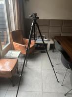 Manfrotto 190X en MH804-3W statief en 3 weg kop, Verzenden, Driepoot, Zo goed als nieuw, Minder dan 150 cm