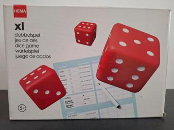 XL Dobbelstenen - XL Dobbelspel - XL Yathzee beschikbaar voor biedingen
