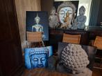 Boeddha schilderijen en beelden, Huis en Inrichting, Woonaccessoires | Boeddhabeelden, Ophalen