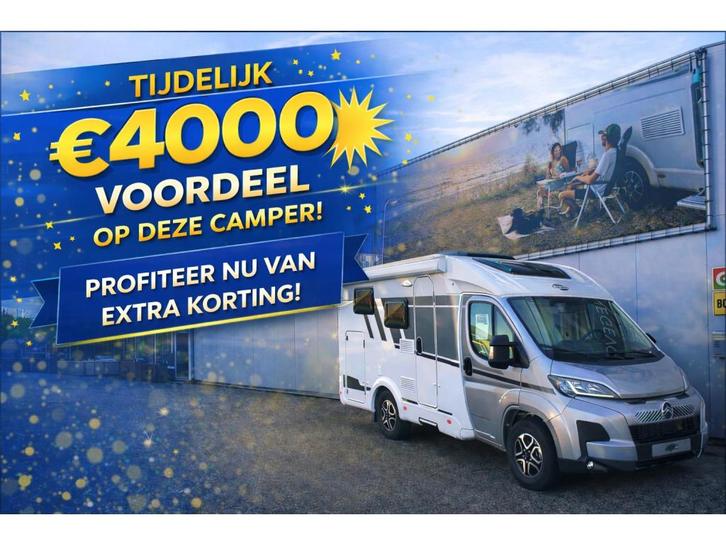 Carado V132 PRO+ Automaat, € 4.000 korting, Caravans en Kamperen, Campers, Bedrijf, tot en met 2, Half-integraal, Carado, Overige merken