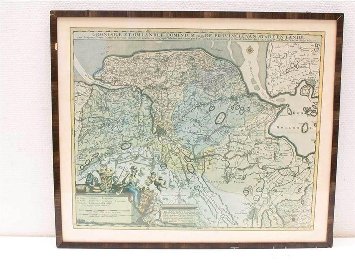 prent van groningen 20052, Verzamelen, Foto's en Prenten, Gebruikt, Overige onderwerpen, Voor 1940, Ophalen of Verzenden