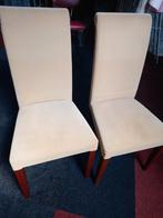 Crème kleurige stoelen 2, Huis en Inrichting, Ophalen, Gebruikt, Overige kleuren, Overige materialen