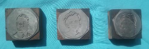 DRUKPLATEN PRINTPLATEN HAROLD LLOYD ANITA PAGE CLARA BOW 20s, Antiek en Kunst, Curiosa en Brocante, Verzenden