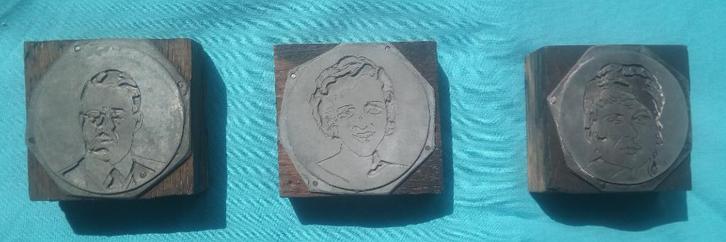 DRUKPLATEN PRINTPLATEN HAROLD LLOYD ANITA PAGE CLARA BOW 20s, Antiek en Kunst, Curiosa en Brocante, Verzenden