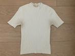 Sezane ecru top shirt Edwin merino wol mt M, Maat 38/40 (M), Beige, Ophalen of Verzenden, Korte mouw