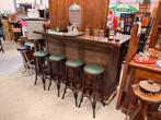 Huisbarretje 200 cm bar toog mancave kantinekroeg cafe, Ophalen of Verzenden, Gebruikt