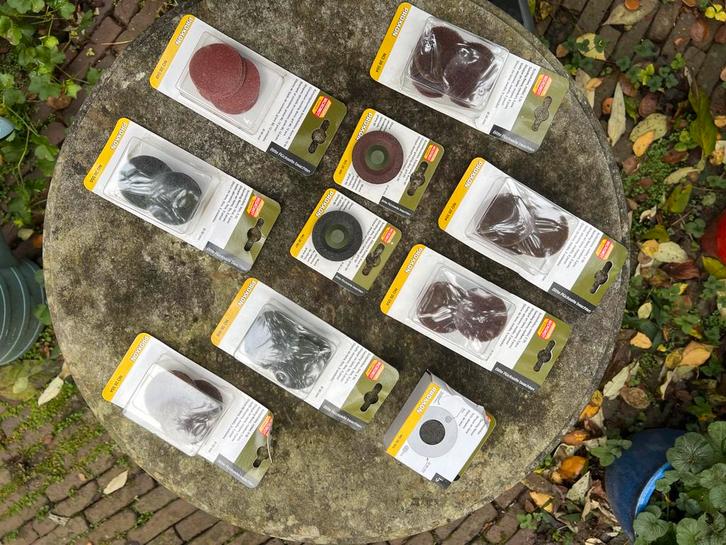 Proxxon Schuur- en Polijstset, Doe-het-zelf en Verbouw, Gereedschap | Machine-onderdelen en Toebehoren, Nieuw, Ophalen