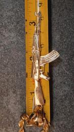 gouden ak_47, Www.bredajuwelier.nl, Nieuw, Ophalen of Verzenden, Kruis of Symbool