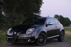 Alfa Romeo Mito Quadrifoglio Verde 170PK 2012 Zwart Leer Net, Auto's, Alfa Romeo, Voorwielaandrijving, 4 cilinders, Zwart, Leder