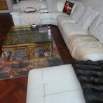 SUPER AANBIEDING, IN PRIJS VERLAAGD! Lederen Hoekbankstel, Ophalen, Hoekbank, 300 cm of meer, Leer