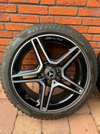 Originele set Mercedes AMG Velgen met Winterbanden, Auto-onderdelen, Banden en Velgen, Ophalen, 18 inch, Gebruikt, Banden en Velgen