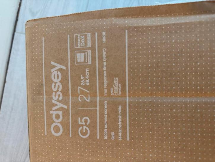 Samsung Odyssey G5 27 inch Gaming Monitor, Computers en Software, Monitoren, Zo goed als nieuw, 101 t/m 150 Hz, DisplayPort, Gaming