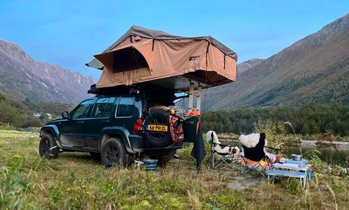 Daktent, horntool dessert 1,40 mtr. Incl ondertent, Caravans en Kamperen, Tenten, Ophalen
