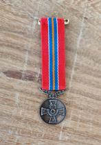 miniatuur medaille 10 jaar lidmaatschap BNMO, Verzamelen, Militaria | Algemeen, Nederland, Ophalen of Verzenden, Landmacht, Lintje, Medaille of Wings