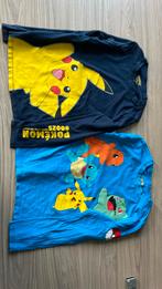 Pokemon Longsleeves, maat 134, 2x zgan, Kinderen en Baby's, Kinderkleding | Maat 134, Pokemon, Ophalen of Verzenden, Zo goed als nieuw