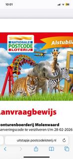 4 x entree Molenwaard geldig t/m 28-02-2026, Drie personen of meer, Ticket of Toegangskaart