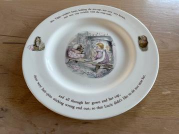 Peter Rabit bord (Wedgwood): Mrs. Tight-Winkle beschikbaar voor biedingen