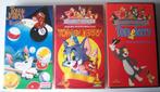 3 Banden Tom & Jerry., Tekenfilm, Alle leeftijden, Ophalen of Verzenden, Zo goed als nieuw