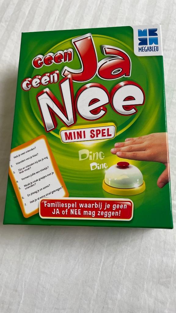 Geen ja geen nee minispel in NIEUWSTAAT, Hobby en Vrije tijd, Gezelschapsspellen | Bordspellen, Nieuw, Ophalen of Verzenden