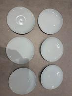 6 Intermezzo Lichtblauwe Dinerborden, Ophalen, Gebruikt, Overige materialen