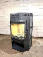 Houtkachel Speksteen binnenkachel overkapping, Huis en Inrichting, Kachels, Ophalen, Houtkachel, Zo goed als nieuw, Vrijstaand