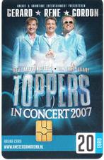 arenakaart toppers 2007 met Gordon, Verzamelen, Muziek, Artiesten en Beroemdheden, Overige typen, Gebruikt, Ophalen of Verzenden