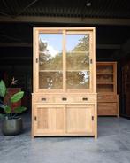 Smalle Buffetkast | Schoolkast | Servieskast #2011, Huis en Inrichting, 100 tot 150 cm, 200 cm of meer, Ophalen of Verzenden, Teakhout
