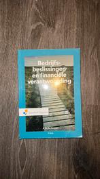 Bedrijfsbeslissingen en financiële verantwoording (4e editie, Boeken, André Heezen, Ophalen of Verzenden, Zo goed als nieuw