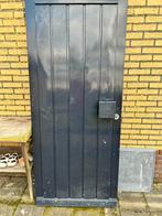 Hardhouten meranti voordeur 87,2x203cm, Doe-het-zelf en Verbouw, Ophalen, Gebruikt, 80 tot 100 cm, Buitendeur