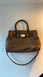 Michael Kors leren tas handtas beige leather bag taupe, Sieraden, Tassen en Uiterlijk, Tassen | Damestassen, Ophalen of Verzenden