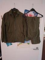 KL leger pyjama 1966, Ophalen of Verzenden, Gedragen, Maat 46 (S) of kleiner, Groen