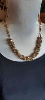 Vintage Otazu ketting met Swarovski kristal., Sieraden, Tassen en Uiterlijk, Ophalen of Verzenden, Zo goed als nieuw, Met kristal