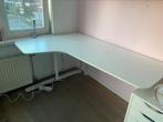 Te koop hoekbureau Ikea Bekant, Ophalen, In hoogte verstelbaar, Gebruikt, Bureau