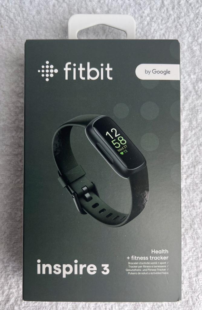 Fitbit Inspire 3 - Activity tracker nieuw in ongeopende doos, Sieraden, Tassen en Uiterlijk, Sporthorloges, Nieuw, iOS, Zwart