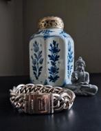 Buddha to buddha armband nathalie small, Ophalen of Verzenden, Zo goed als nieuw, Zilver, Zilver