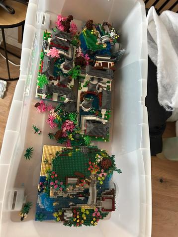 Bak vol met mini “lego” uit china. beschikbaar voor biedingen