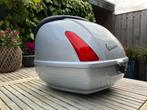 Vespa GTS Topkoffer topcase silver grijs, Motoren, Ophalen, Gebruikt