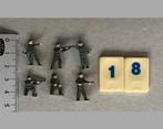 Soldaatjes 18 Duits ww2 schaal 1:72 of 1:76, Ophalen of Verzenden, Gebruikt, 1:50 of kleiner, Figuur of Figuren