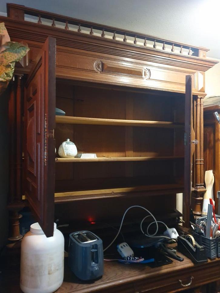 Oude Kast - Veel Ruimte! Antiek, Huis en Inrichting, Kasten | Buffetkasten, Gebruikt, 150 tot 200 cm, 100 tot 150 cm, 50 tot 75 cm