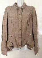 APHERE donker beige /goudkleur jasje maat 36, Kleding | Dames, Bruin, Ophalen of Verzenden, Zo goed als nieuw, Jasje